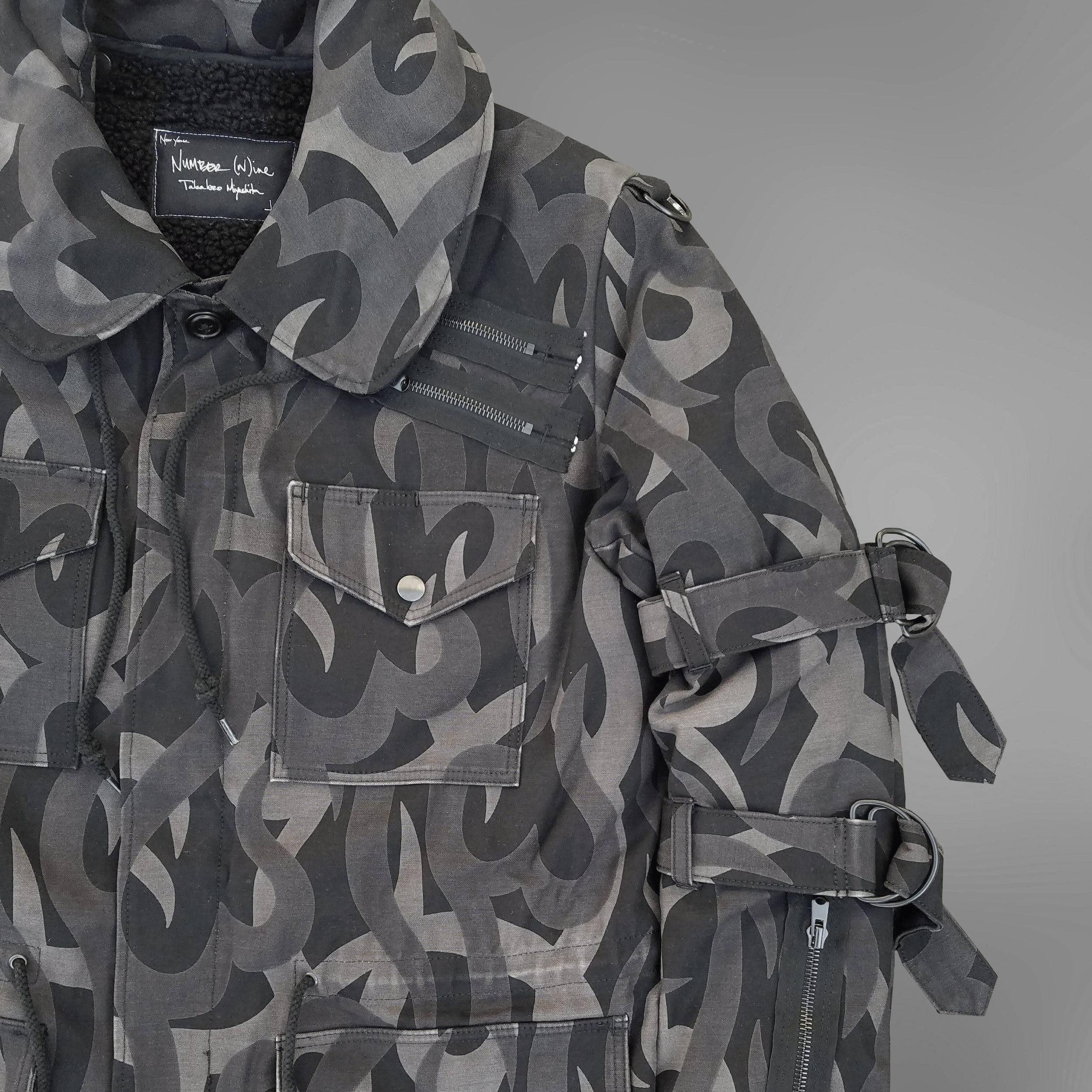 ジャケット・アウター NUMBER NINE HEART TRIBAL camo M65 NUMBER NINE HEART TRIBAL camo M65 NUMBER NINE 04AW GIVE Period